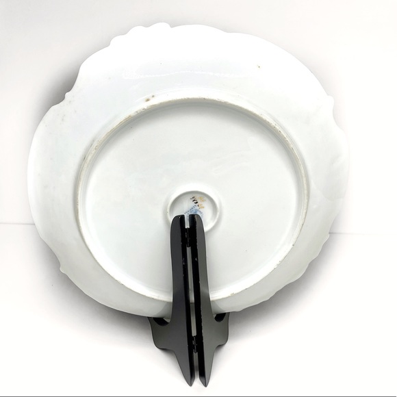 Vintage Pair of Gold Accent Bavarian China Plates - Picture 3 of 13